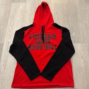 NBA Red and Black Chicago‎ Basketball Hoodie
